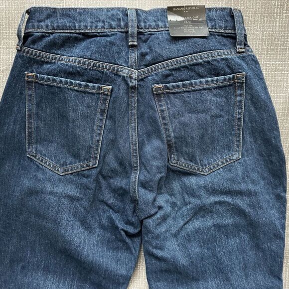 Banana Republic Factory Curvy Straight High Rise size 26/2 - Picture 4 of 12